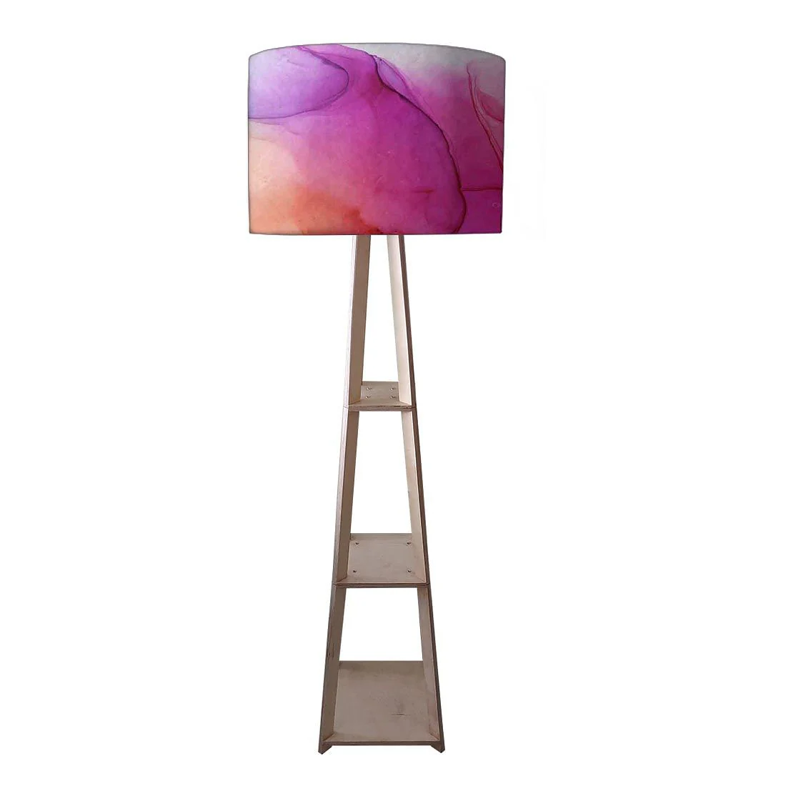 Tripod Wooden Tall Lamps for Bedroom - Image 3