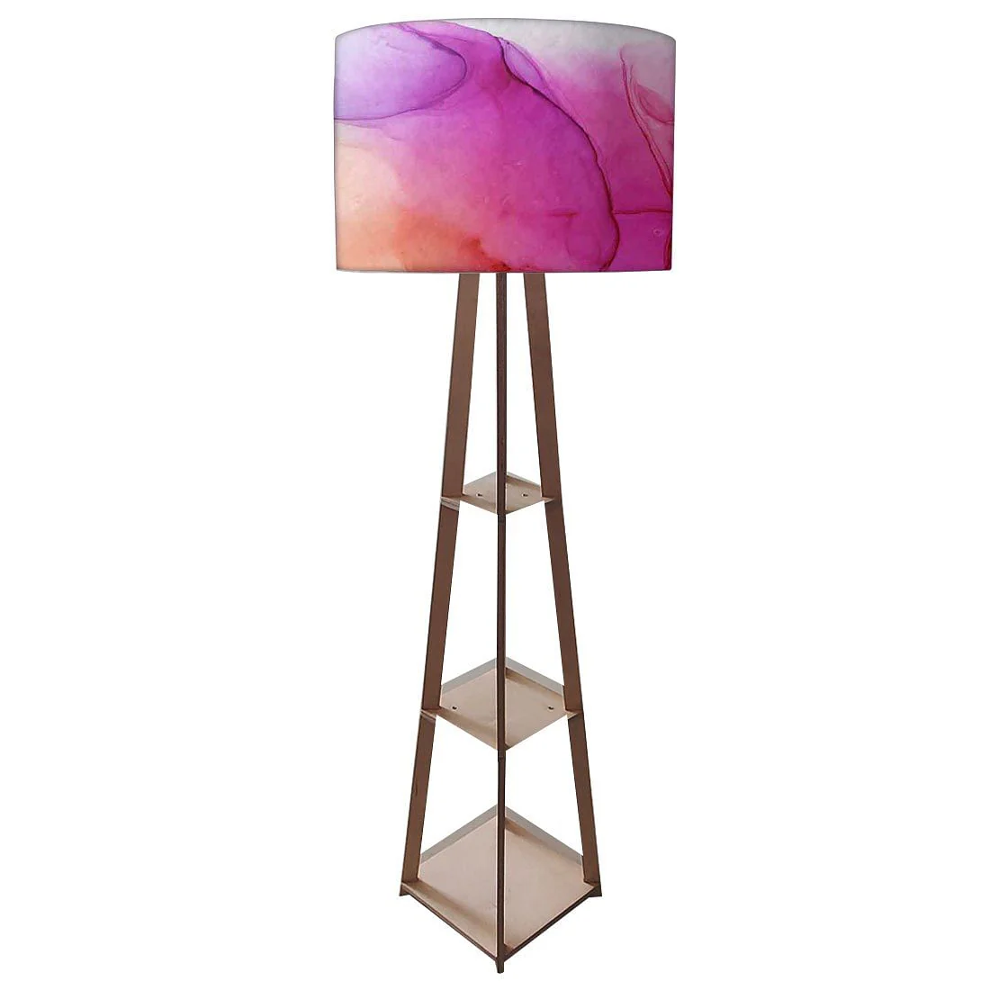 Tripod Wooden Tall Lamps for Bedroom - Image 5