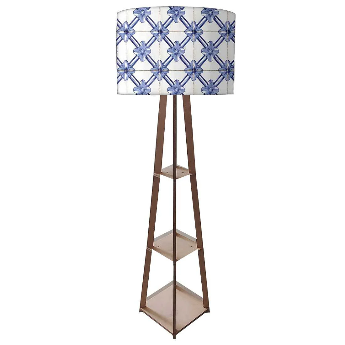 Floor Standing Lamps for Living Room - Portuguese Checks - Image 5