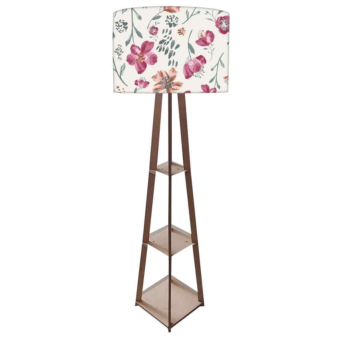 Standing Tripod Lamp - Summer Flowers - Image 4