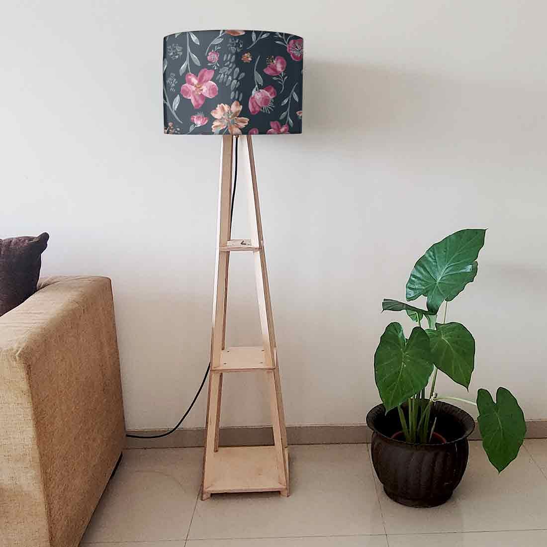 Tripod Floor Lamp - Night Flowers - Image 6