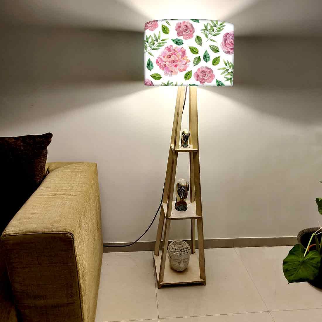 Modern Floor Lamps For Living Room - Sweet Floral - Image 2