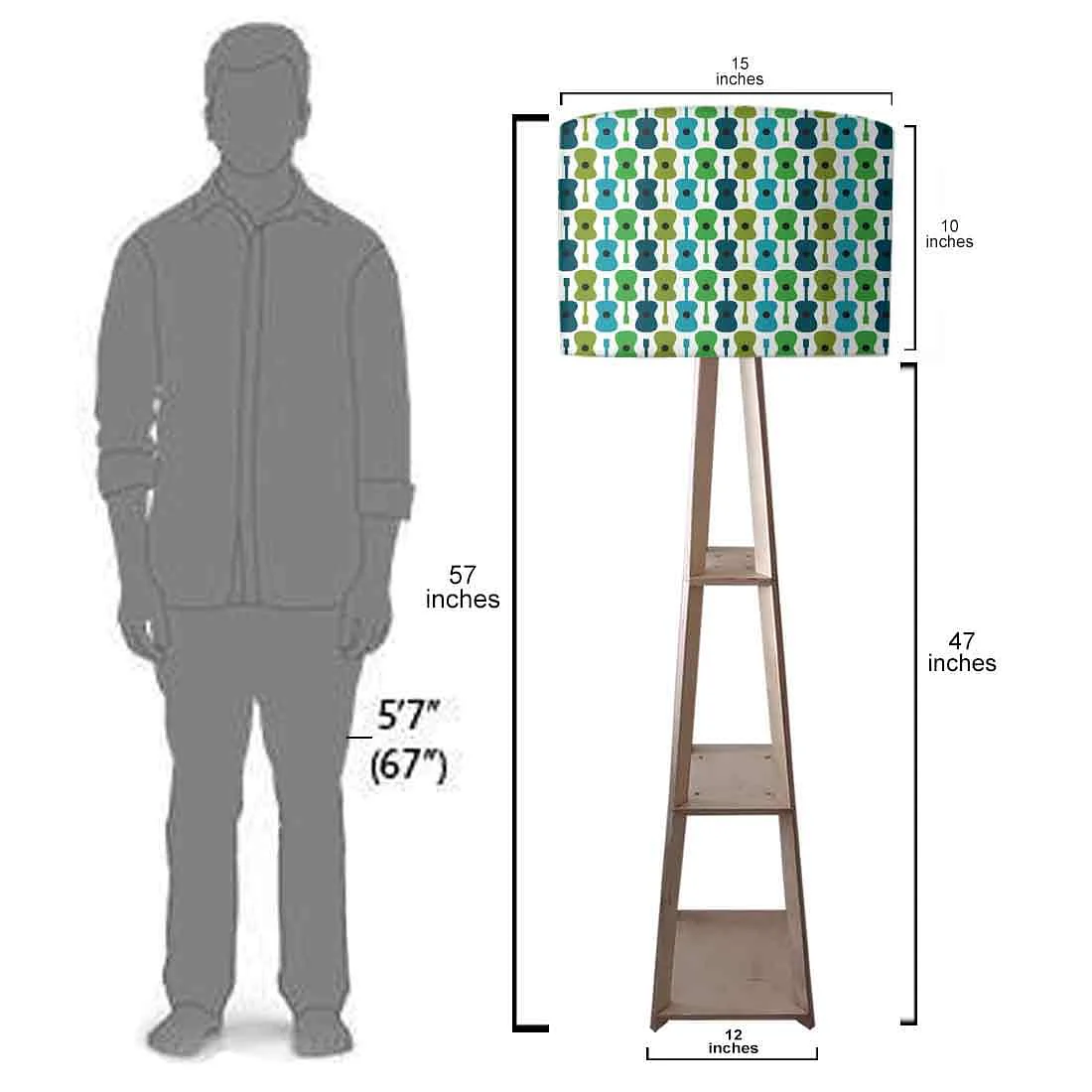 Shelf Tripod Floor Lamp - Guitars - Image 7