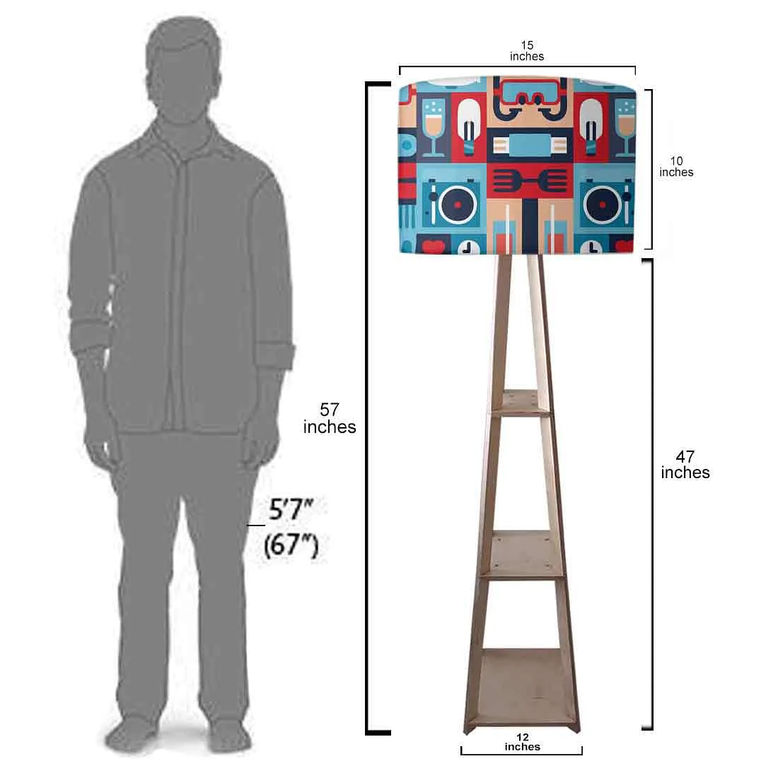 Floor Standing Lamps - Art Deco Elements - Image 7