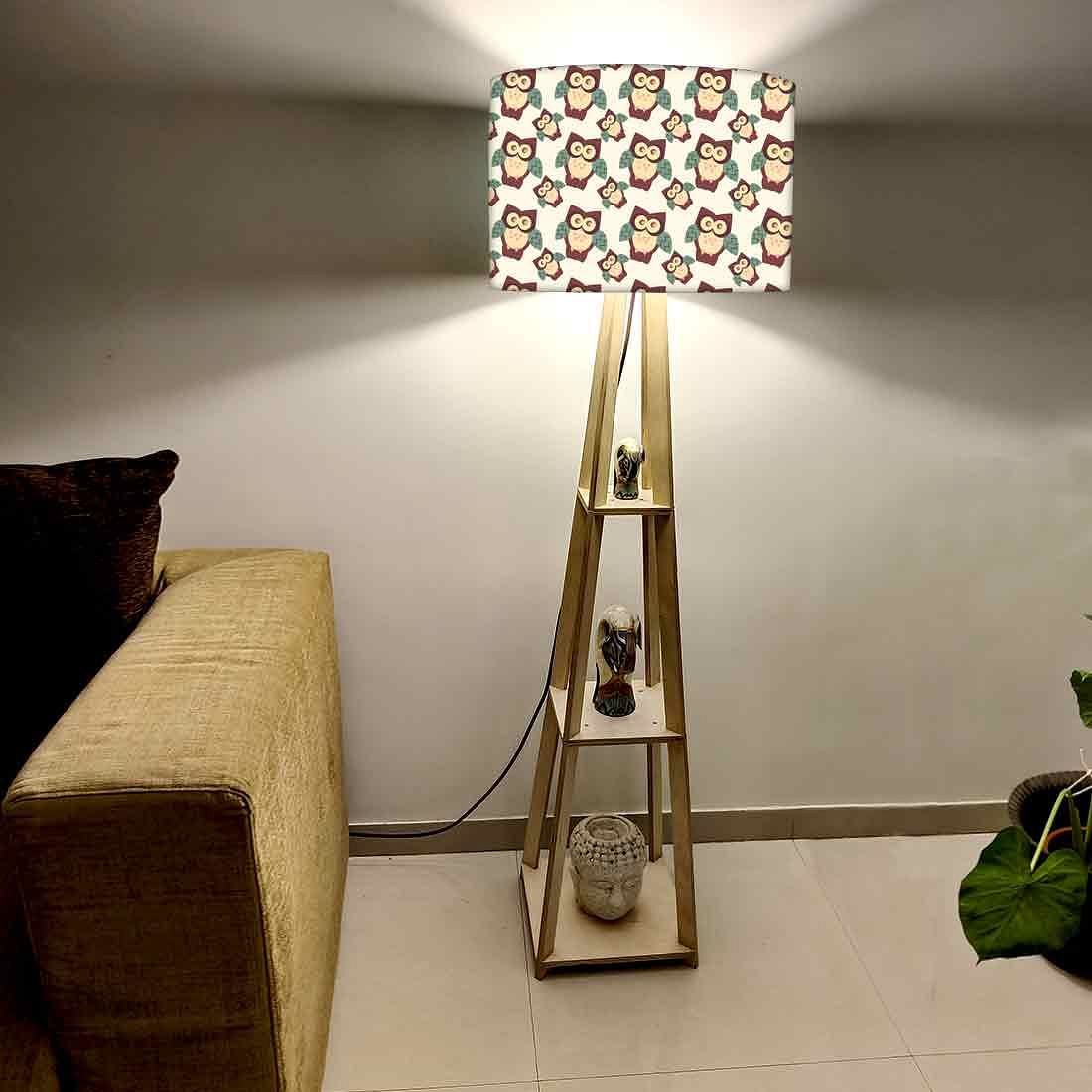 Cute Owl Standing Lamps For Kids Room Light - Image 2