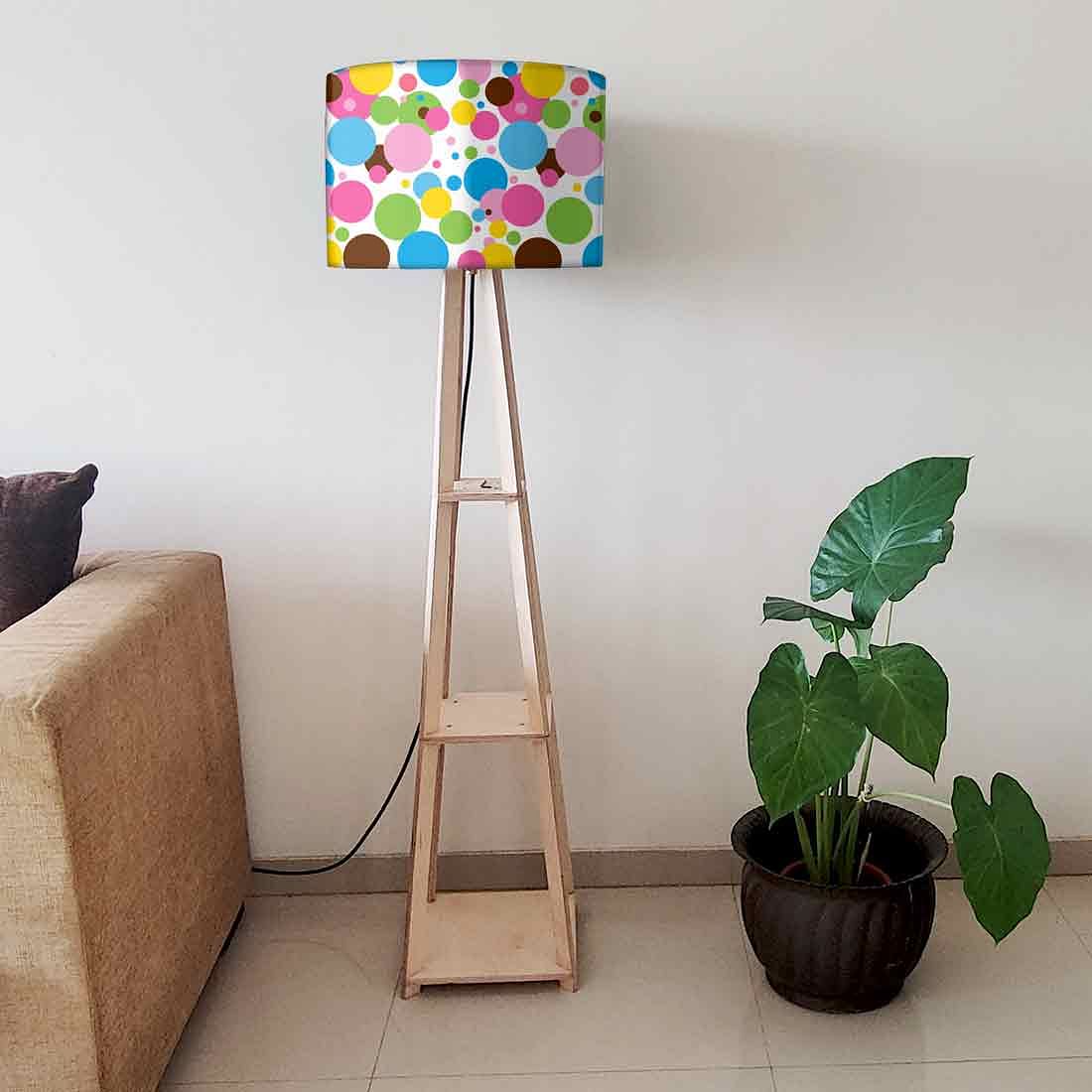 Children Floor Lamps for Bedroom Lights - Polka Dots - Image 6