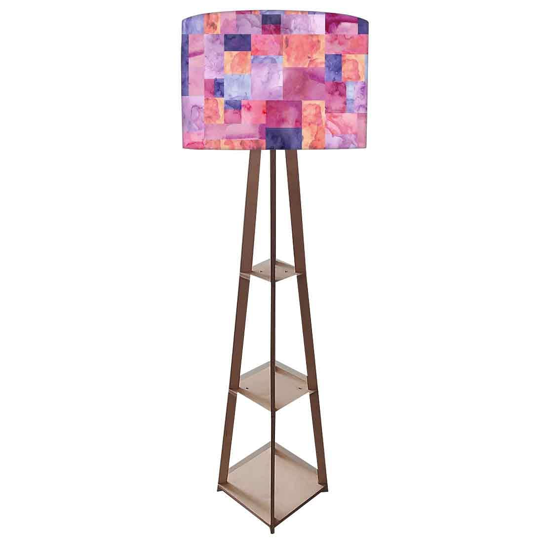 Modern Floor Lamps For Living Room - Pink Stone Effect - Image 4