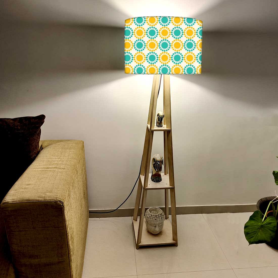 Floor Lamp for Reading for Bedroom - Circles - Image 2