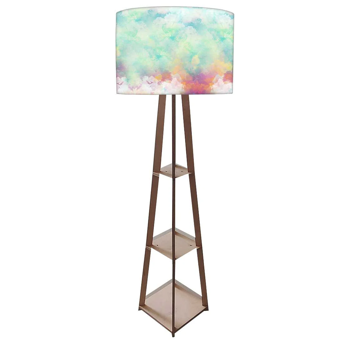 Small Wooden Floor Lamp - Astroworld - Image 4