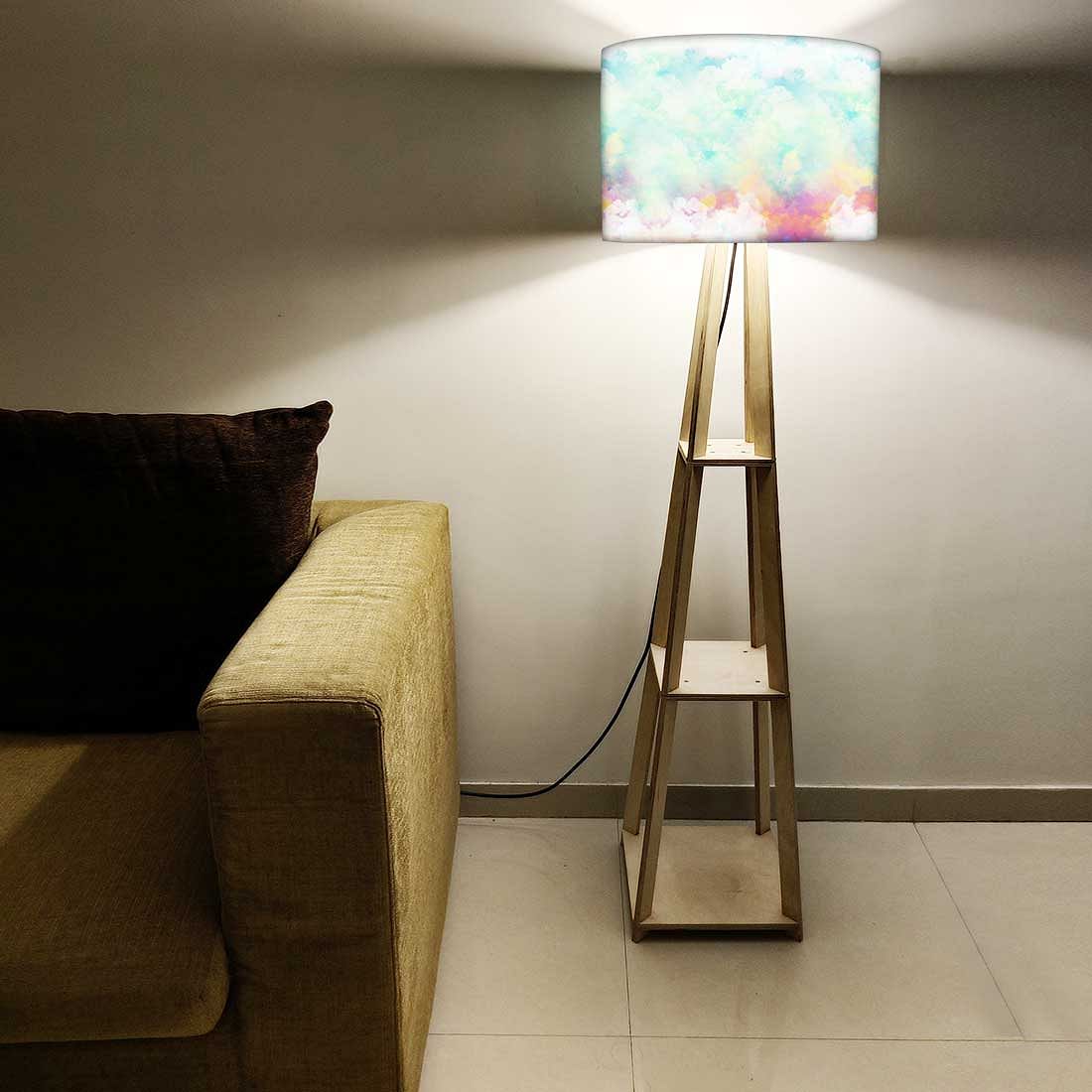 Small Wooden Floor Lamp - Astroworld - Image 5