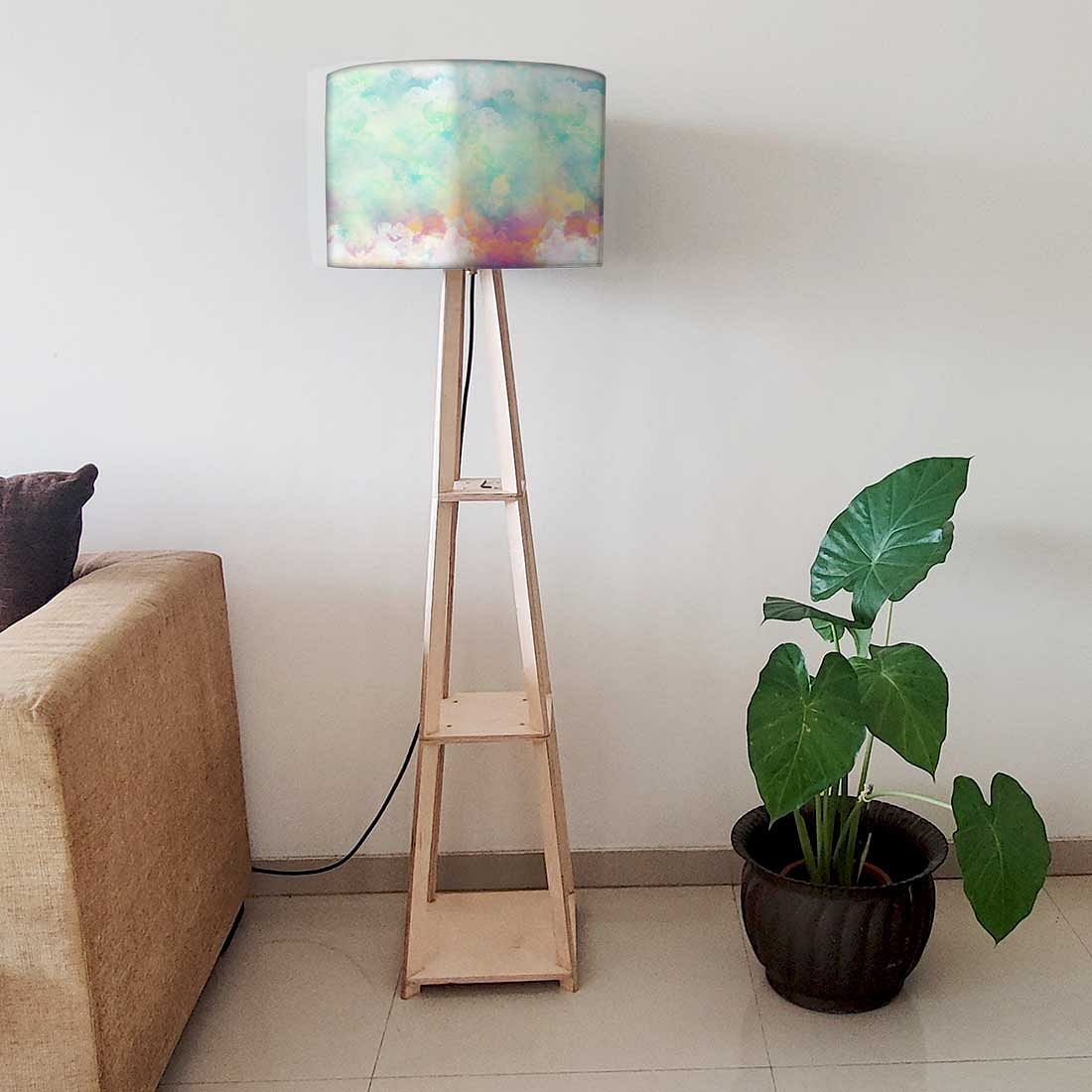 Small Wooden Floor Lamp - Astroworld - Image 6