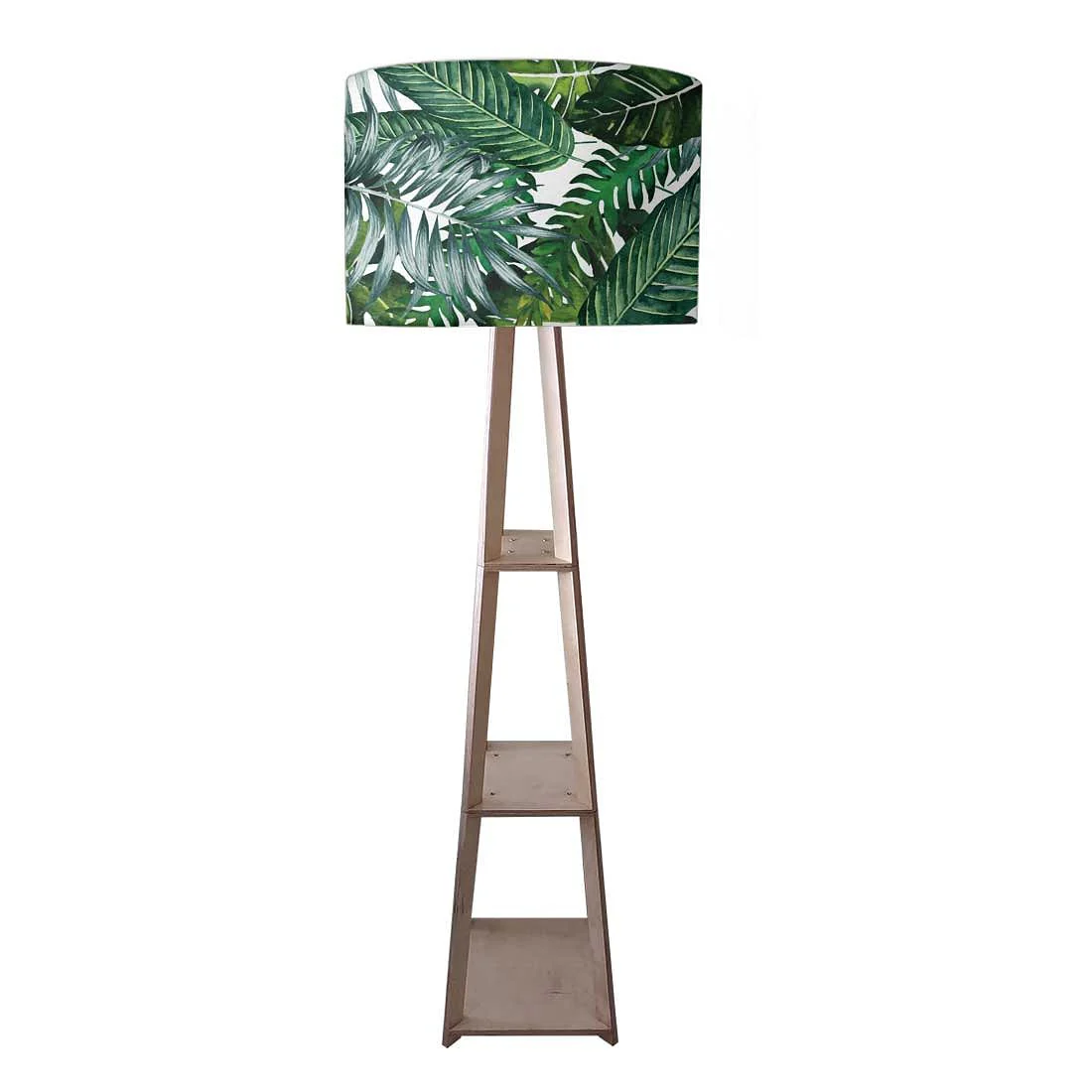 Wooden Floor Lamp Stand Only for Living Room - Jungle World