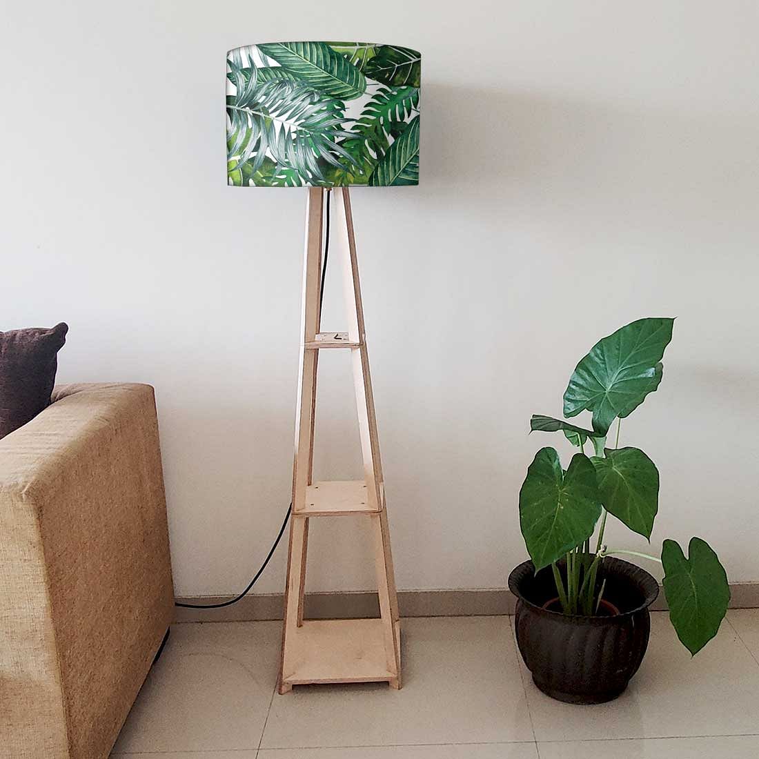 Wooden Floor Lamp Stand Only for Living Room - Jungle World - Image 6