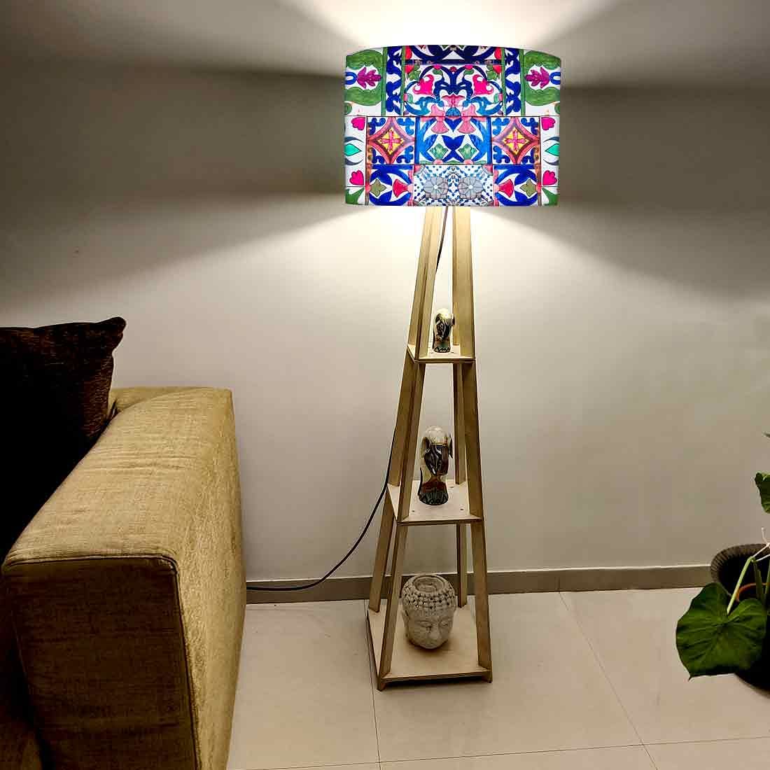 Modern Floor Lamps For Living Room - Retro Pattern - Image 2