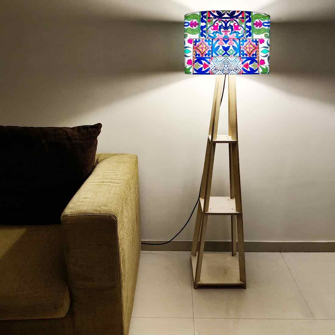 Modern Floor Lamps For Living Room - Retro Pattern - Image 5